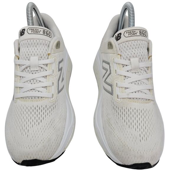 New Balance Fresh Foam x 860 v14 White Sea Salt Black Womens 6 B Running Shoes - Picture 3 of 11